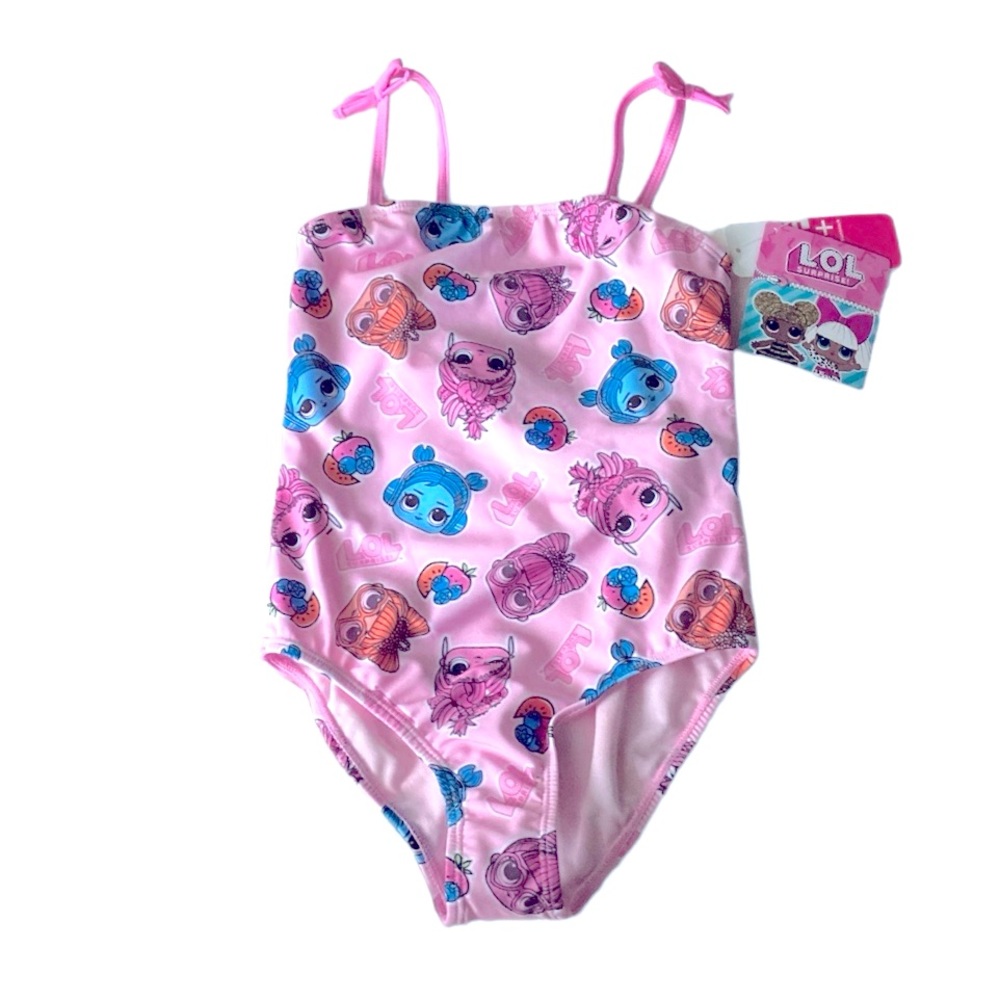 L.O.L. Surprise! Kids Swim One Piece - Pink - Picture 3 of 6